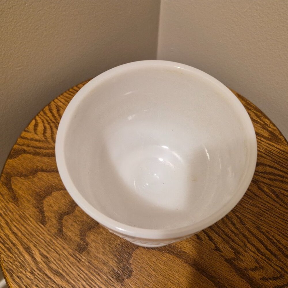 Milk Glass--Compote - Picture 2 of 2